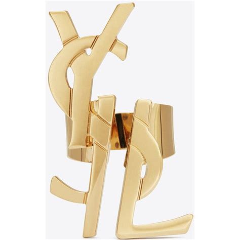 ysl monogram ring